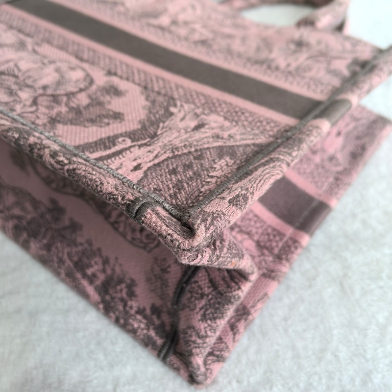 Dior 迪奧 book tote 小號 動物刺繡-11