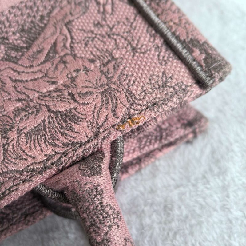 Dior 迪奧 book tote 小號 動物刺繡-14