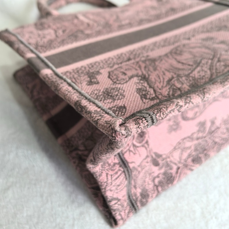 Dior 迪奧 book tote 小號 動物刺繡-15