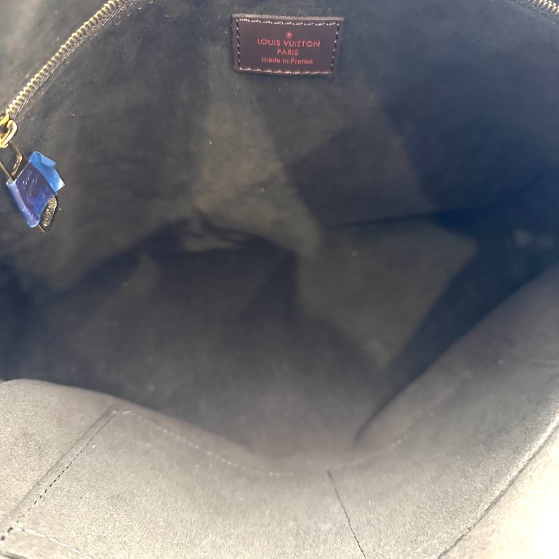 【美收精品】LV 棕色棋盤格單肩背包 B-775【隔月月中將轉賣至日本 上架期限30天】-4