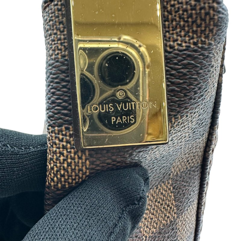 【美收精品】LV 棕色棋盤格單肩背包 B-775【隔月月中將轉賣至日本 上架期限30天】-6