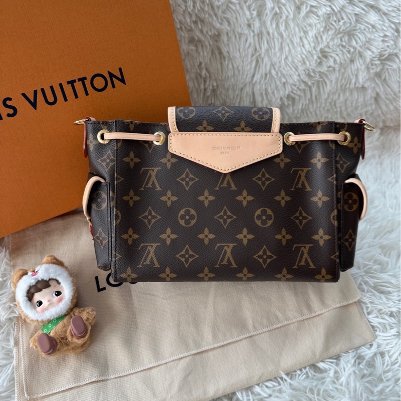 全新 LOUIS VUITTON Lv 路易威登 奧德賽 小號 老花 單肩斜挎腋下包 肩帶可拆卸-2