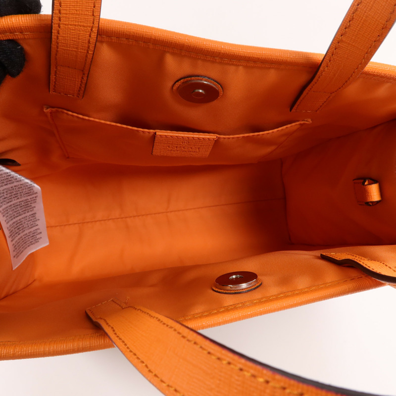 GUCCI 塗層帆布2 Way Shoulder Bag銀扣手挽肩背兩用袋-4