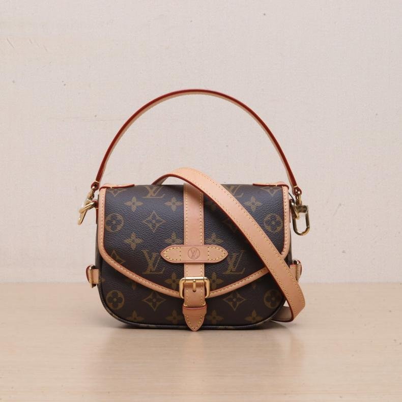 Saumur 雙子星 小號 20 老花 PVC 晶片-0