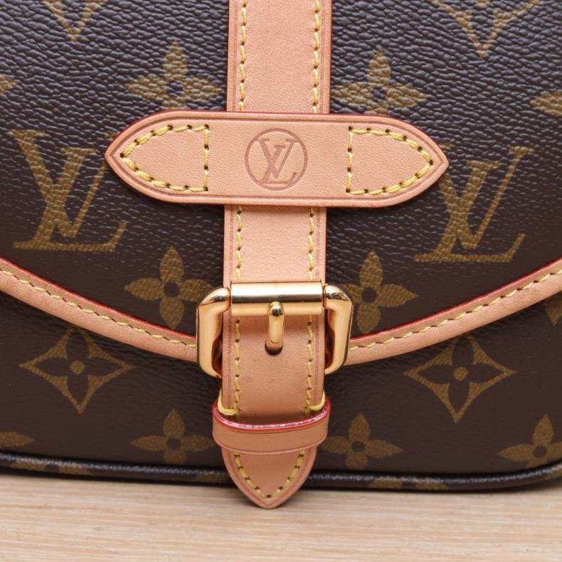 Saumur 雙子星 小號 20 老花 PVC 晶片-4