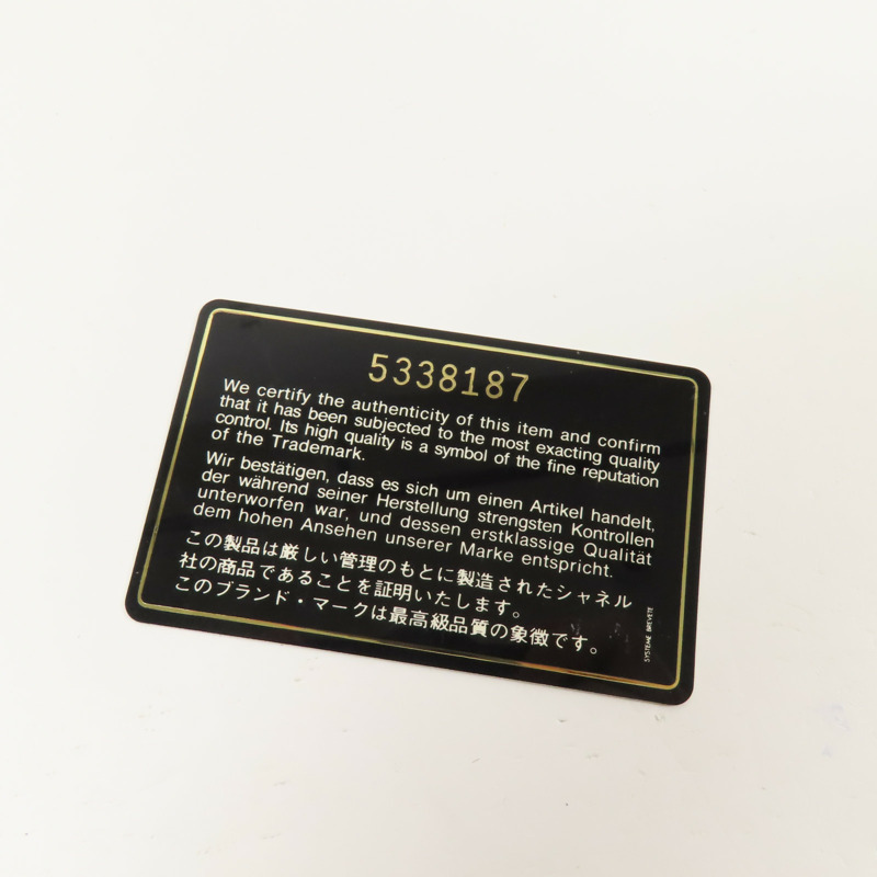 CHANEL 牛皮皮革Handbag銀扣手挽袋-8