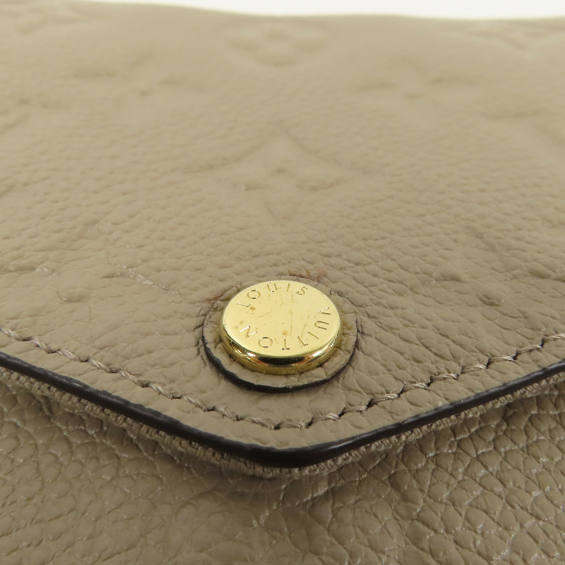 LOUIS VUITTON Monogram Empreinte Pochette Felicie金扣肩背袋-12