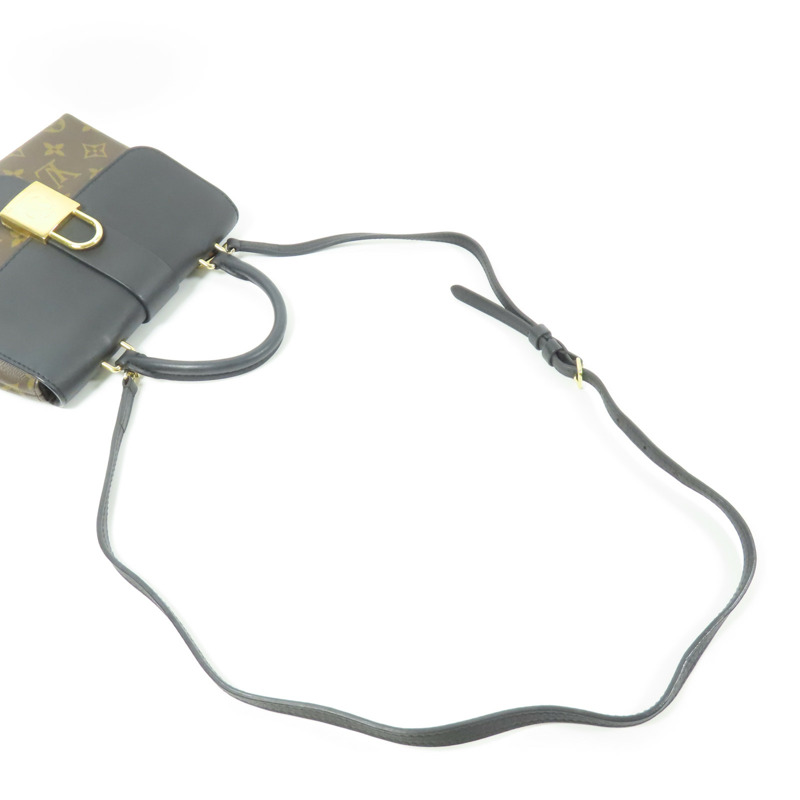 LOUIS VUITTON Monogram Locky BB金扣手挽肩背兩用袋-10