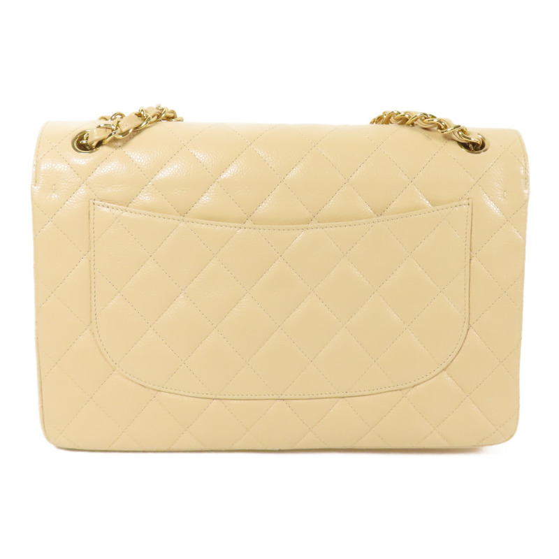 CHANEL 牛皮皮革Large Classic金扣鏈帶肩背袋-2