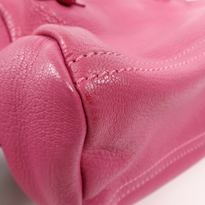 GIVENCHY 牛皮皮革Pandora Mini銀扣肩背袋-11