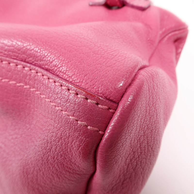 GIVENCHY 牛皮皮革Pandora Mini銀扣肩背袋-12