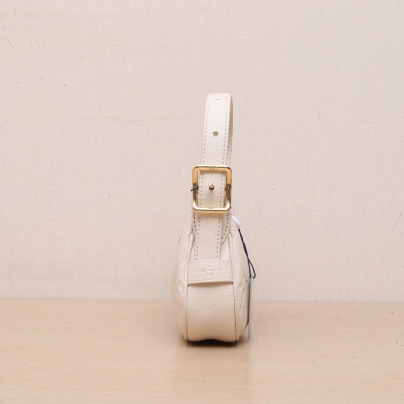 Moon Mini 米色 皮革C 晶元-1