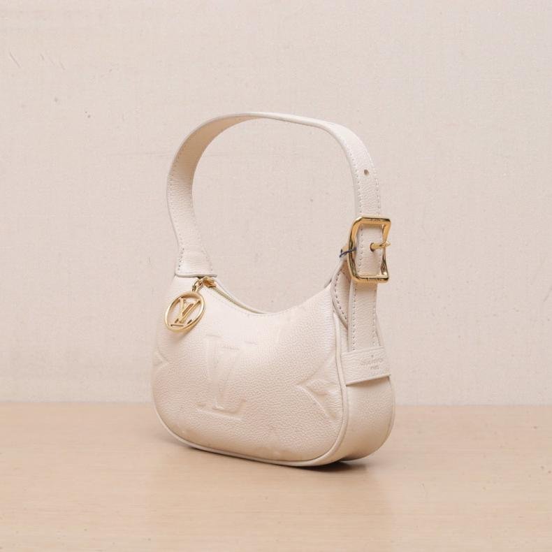 Moon Mini 米色 皮革C 晶元-3