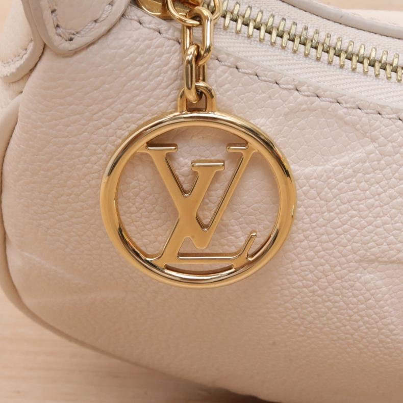 Moon Mini 米色 皮革C 晶元-4