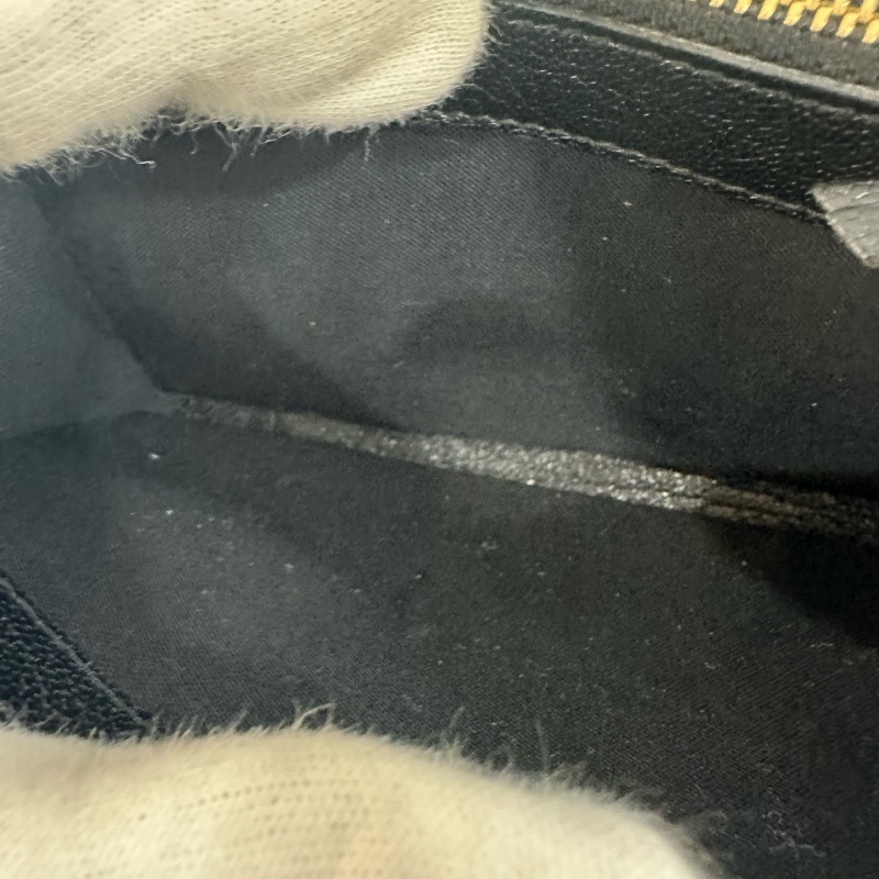 balenciaga 390187 黑皮金釦機車長夾-31