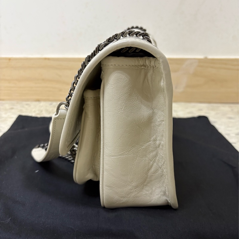 Yves Saint Laurent 聖羅蘭 YSL Niki Baby 迷你白色-5