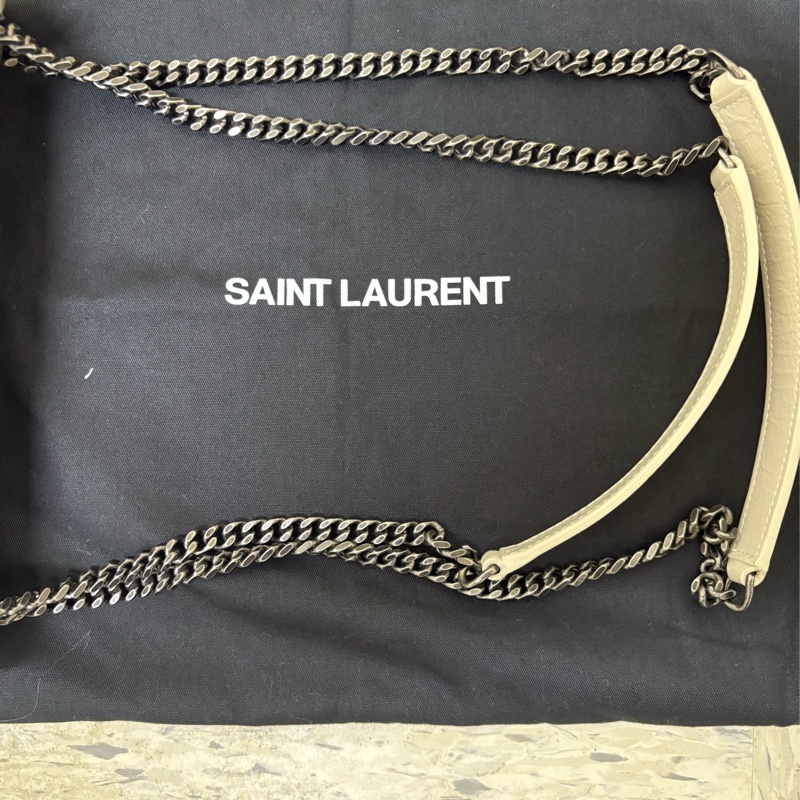 Yves Saint Laurent 聖羅蘭 YSL Niki Baby 迷你白色-12