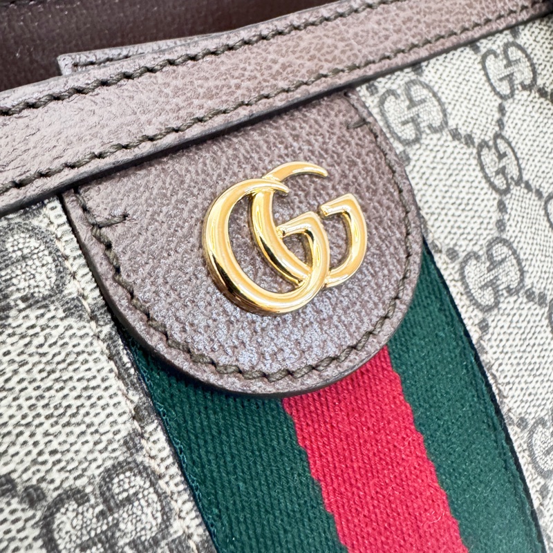 Gucci Ophidia 老花托特包-12
