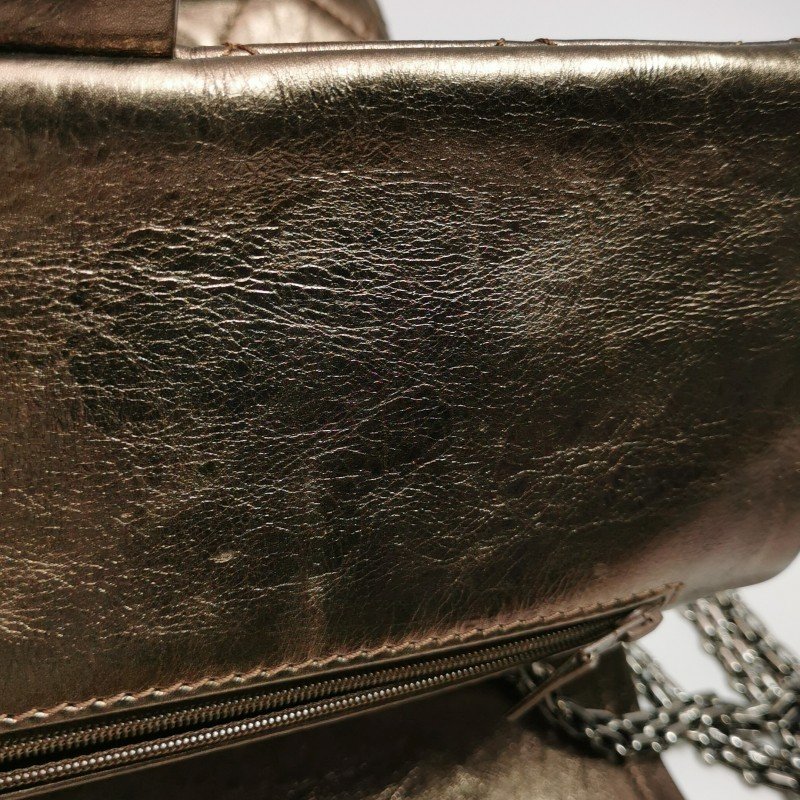 Chanel 2.55 Flag Bag 季節限定款 Maxi 油蠟皮 菱格 絎縫 長方形旋扣 單肩包-11