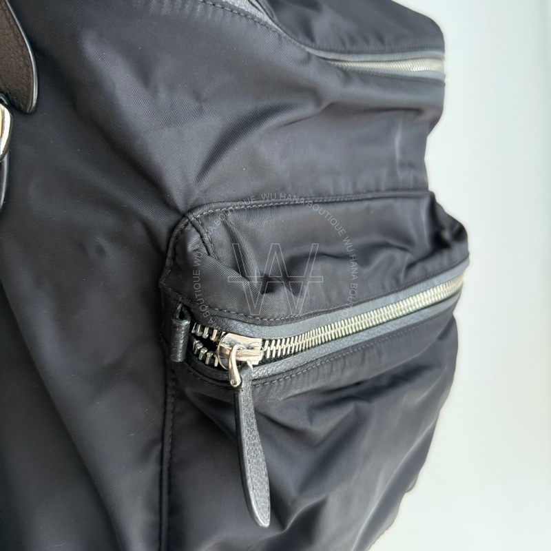 (二手特別降價)🤍Burberry尼龍後背包/Burberry後背包🤍無花果精品-1