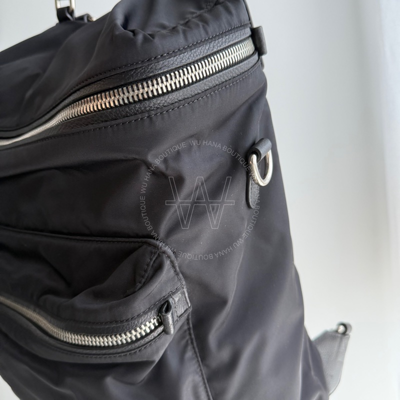 (二手特別降價)🤍Burberry尼龍後背包/Burberry後背包🤍無花果精品-2