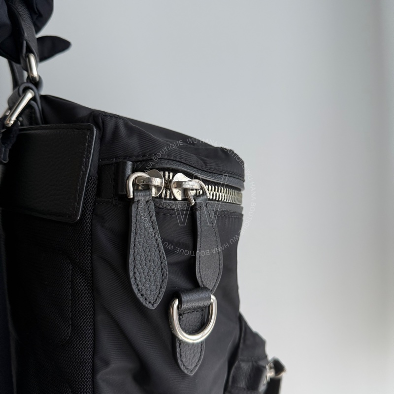 (二手特別降價)🤍Burberry尼龍後背包/Burberry後背包🤍無花果精品-3