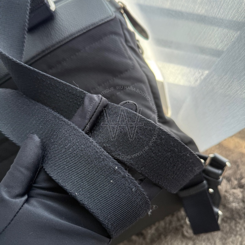 (二手特別降價)🤍Burberry尼龍後背包/Burberry後背包🤍無花果精品-9