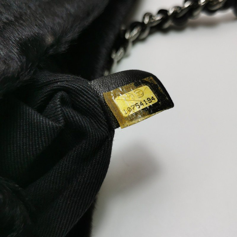 Chanel 马毛 油蜡皮 纯色 菱格 绗缝 单肩包-13
