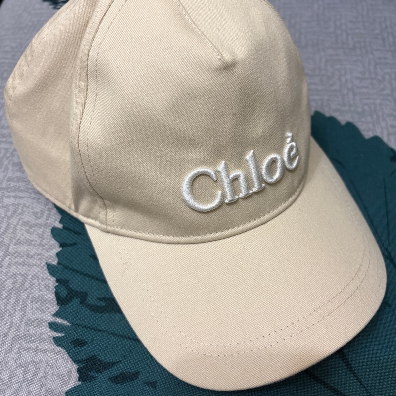 Chloé 蔻依 帽子 奶茶色-1