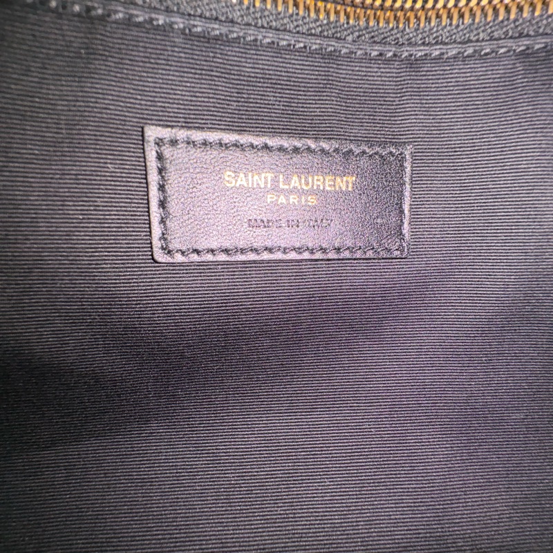 Yves Saint Laurent 聖羅蘭 YSL LouLou金標Logo 單肩斜背包 大號-11