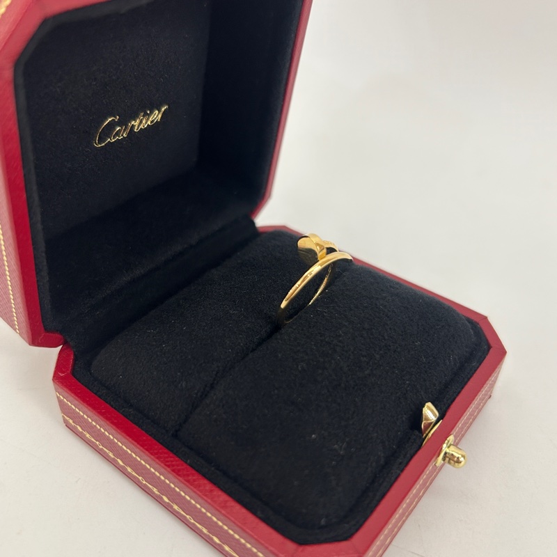 Cartier 750黃K金 Juste un Clou小型款釘子戒指-2