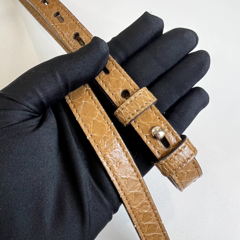 GUCCI 569712 ZUMI棕色蟒蛇皮兩用包-10