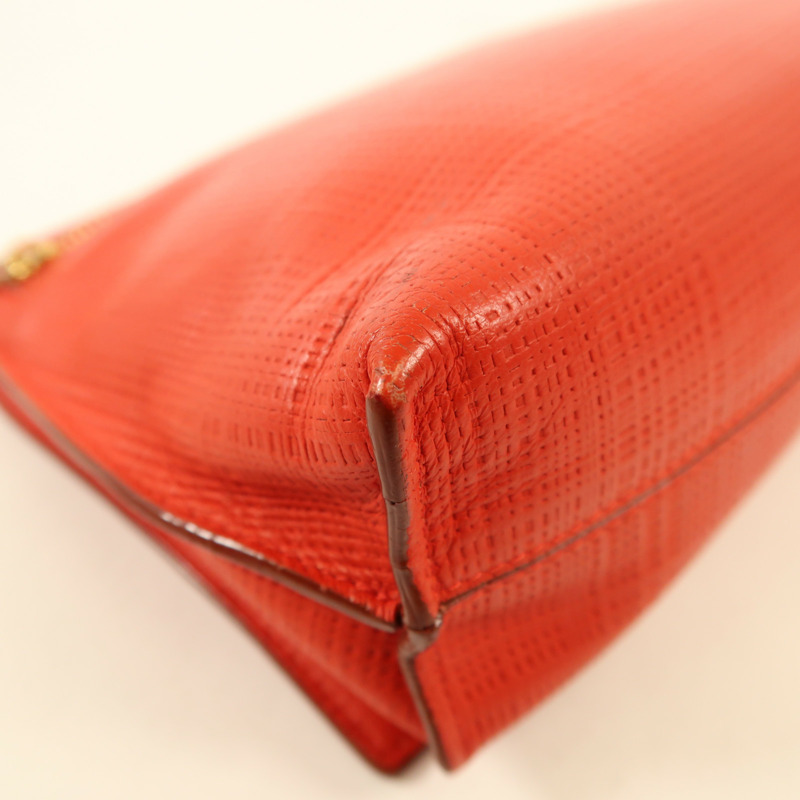 LOEWE 牛皮皮革Shoulder Bag金扣肩背袋-12