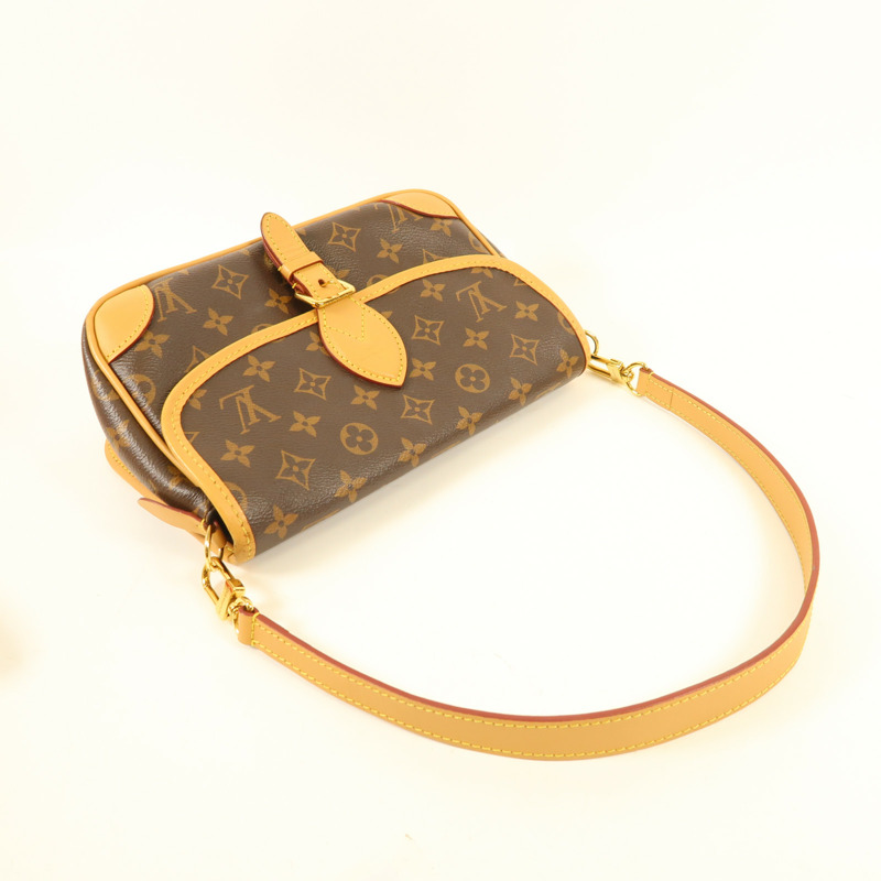 LOUIS VUITTON Monogram Diane金扣手挽肩背兩用袋-6