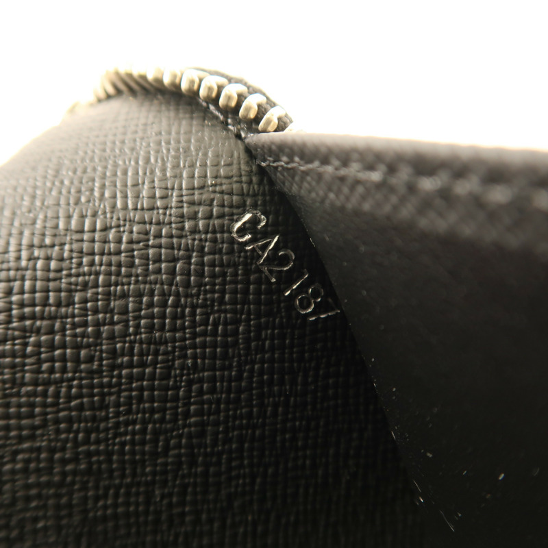 LOUIS VUITTON Damier Graphite Zippy Organizer銀扣長錢包-7