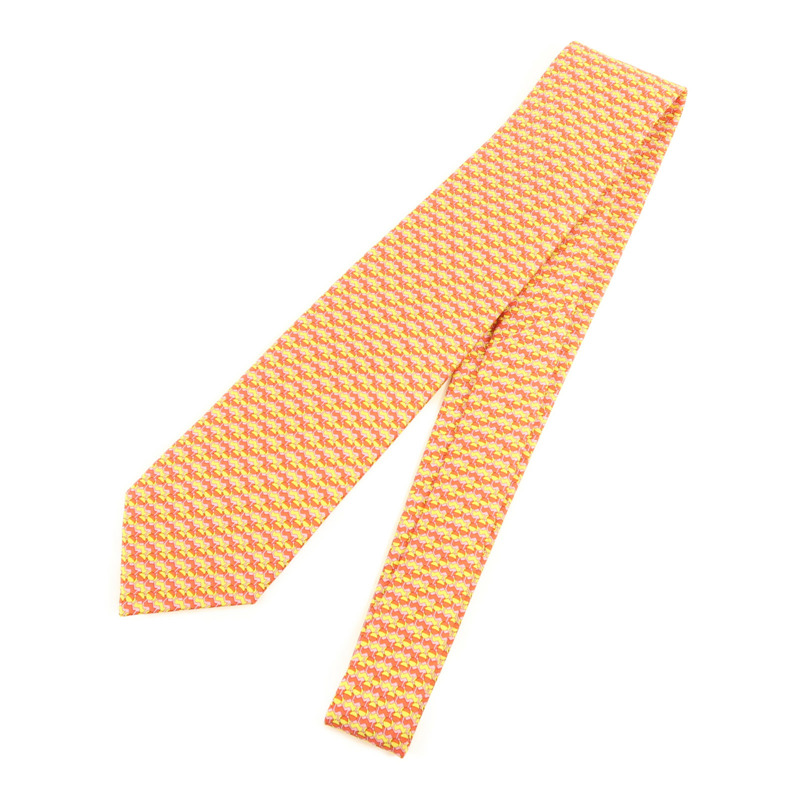 HERMES 絲質Necktie領帶-0