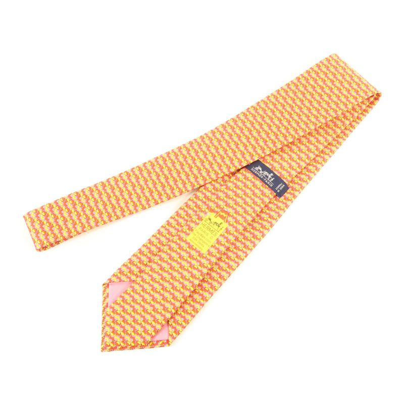 HERMES 絲質Necktie領帶-1
