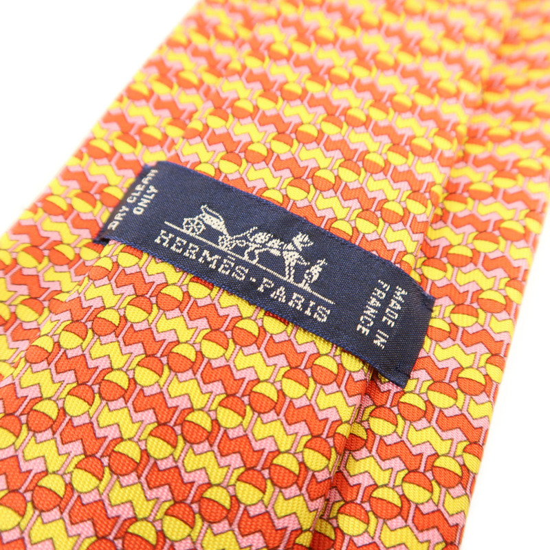 HERMES 絲質Necktie領帶-4
