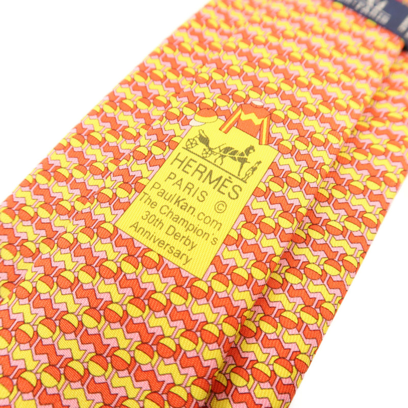 HERMES 絲質Necktie領帶-6