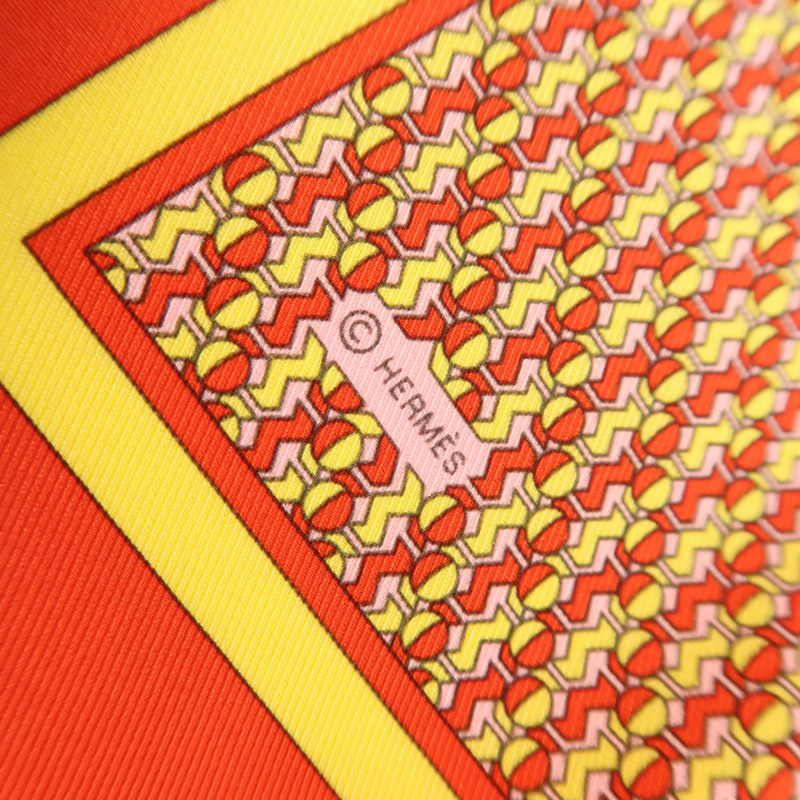 HERMES 絲質Scarf絲巾-3