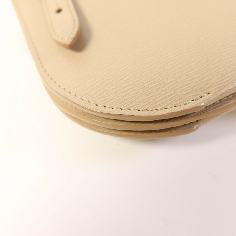 CELINE 牛皮皮革Shoulder Bag金扣肩背袋-13