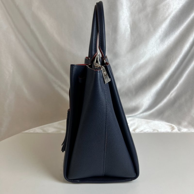 LV M54571 海軍藍Lockmeto托特包-2