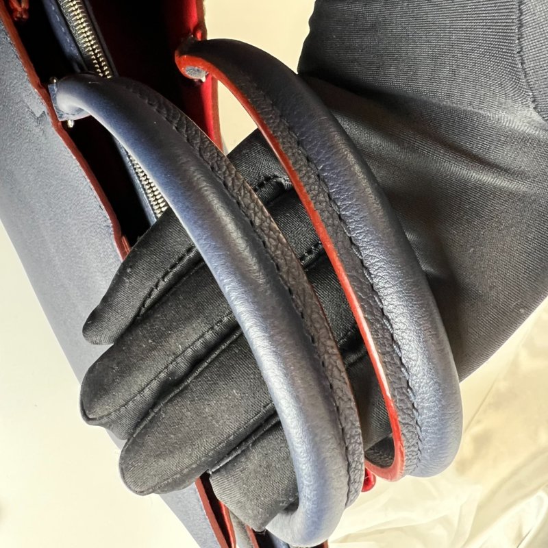 LV M54571 海軍藍Lockmeto托特包-8