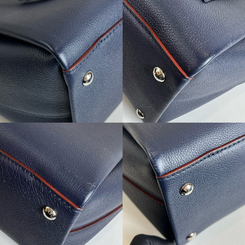 LV M54571 海軍藍Lockmeto托特包-9