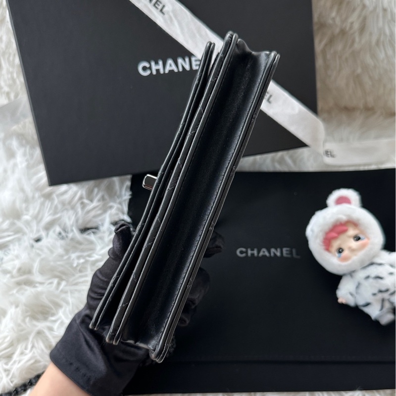 全新香奈兒 Chanel 24b trendy cc woc 全黑 so black 腋下包 斜挎包-3