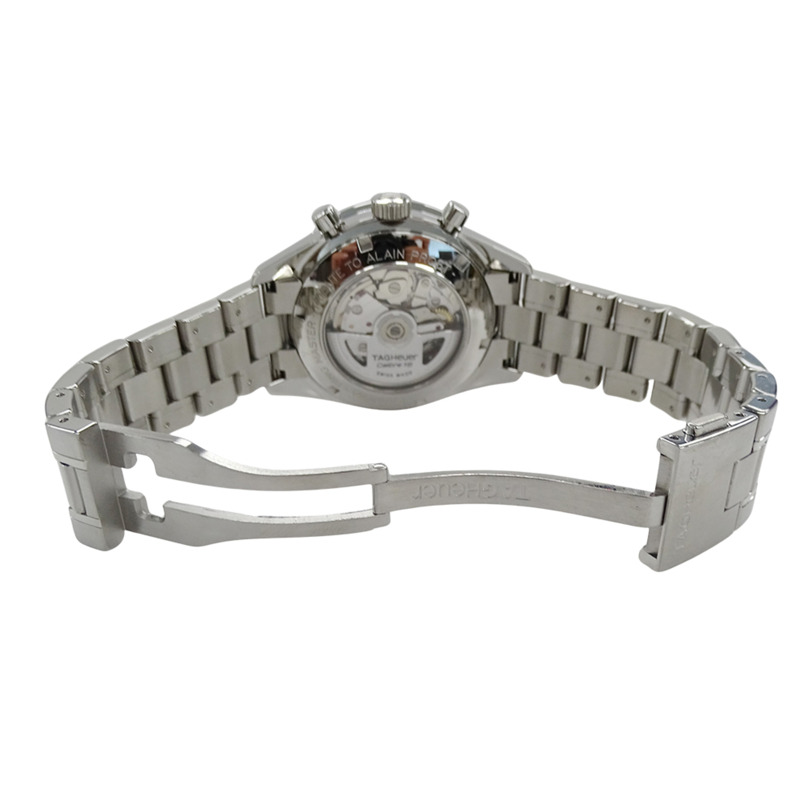 泰格豪雅卡萊拉系列 CV201Y BA0794 男士腕錶,Ringmaster Alain Prost 型號,日本限量發行 350 枚,自動上鍊,不鏽鋼,透明錶殼,拋光-3