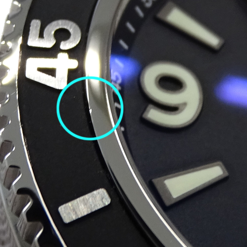 百年靈超級海洋 44 A17367 男士自動腕錶，帶日期顯示，不銹鋼，銀色/黑色，拋光-15