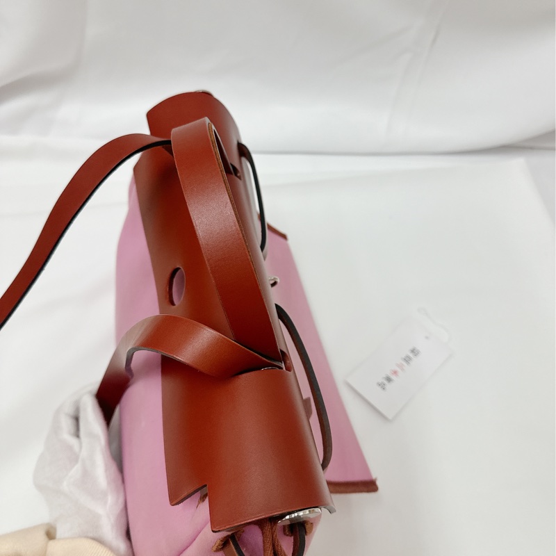 莉亞精品♡ Hermes Herbag31 桃粉 y刻 二手美包-12