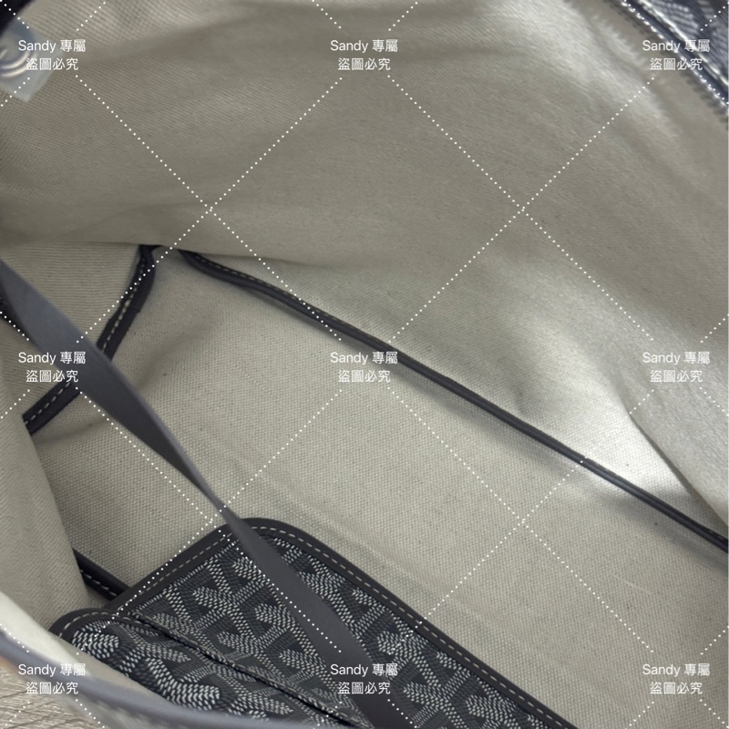 🩶Goyard 狗牙hobo 灰色 全新全配🩶-33