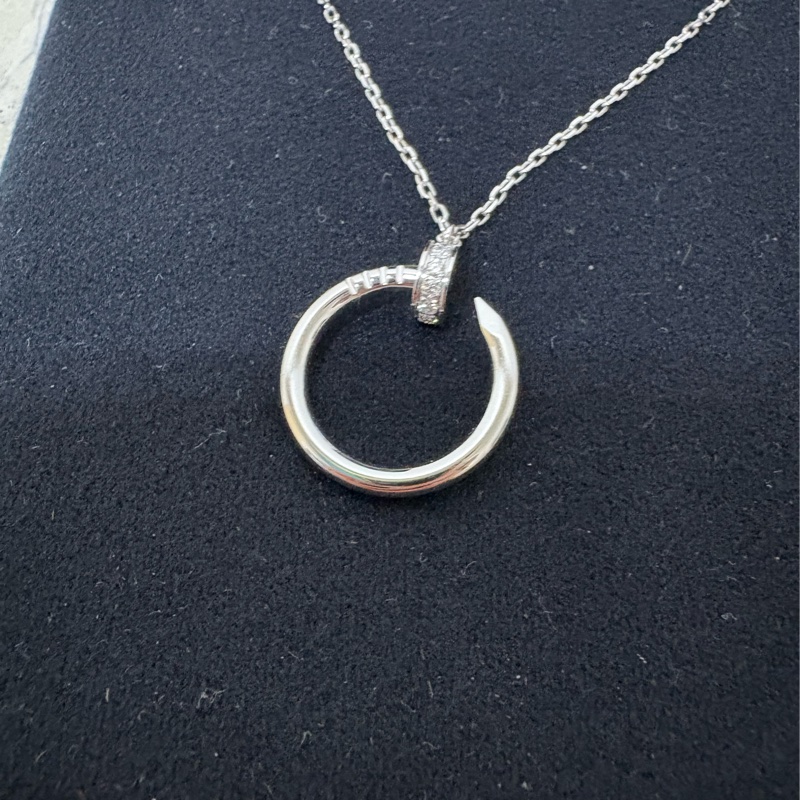 Cartier 卡地亞 Juste Un Clou系列 項鏈 18K 白金-1